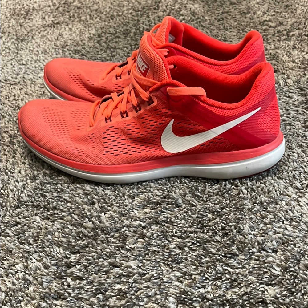 Nike Red Athletic Shoes